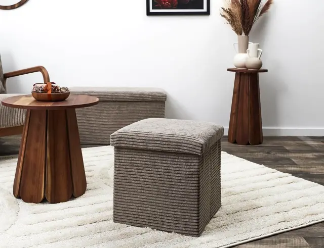 Σκαμπό Scott Home Deco Factory με αποθηκευτικό χώρο και διαστάσεις 38x38x38cm HD0274DMP 3
