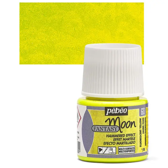 Pebeo Fantasy Moon Σμάλτο - 60 Fluorescent Yellow - 45ml