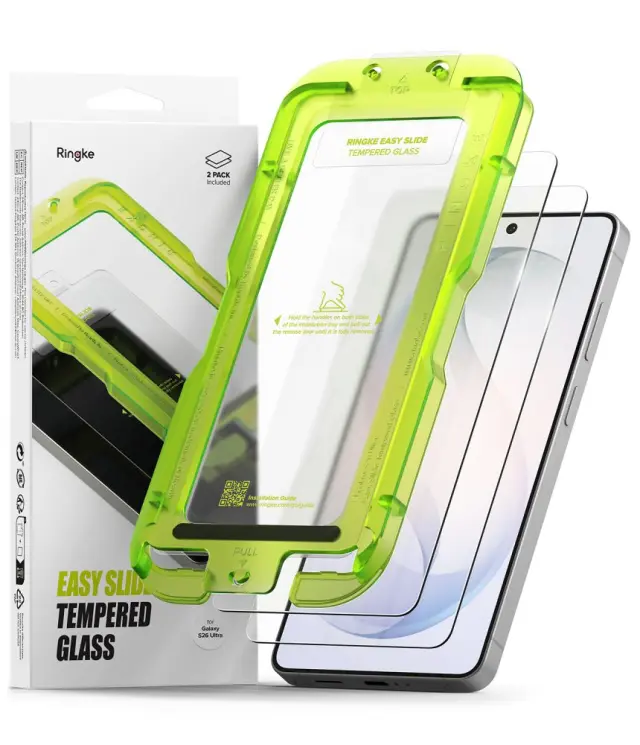Ringke Easy Slide 2-pack Galaxy S26 Ultra Clear