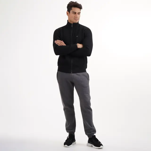 Magnetic North Basic Zipper Mock Neck 50013-BLACK - 3XL 3