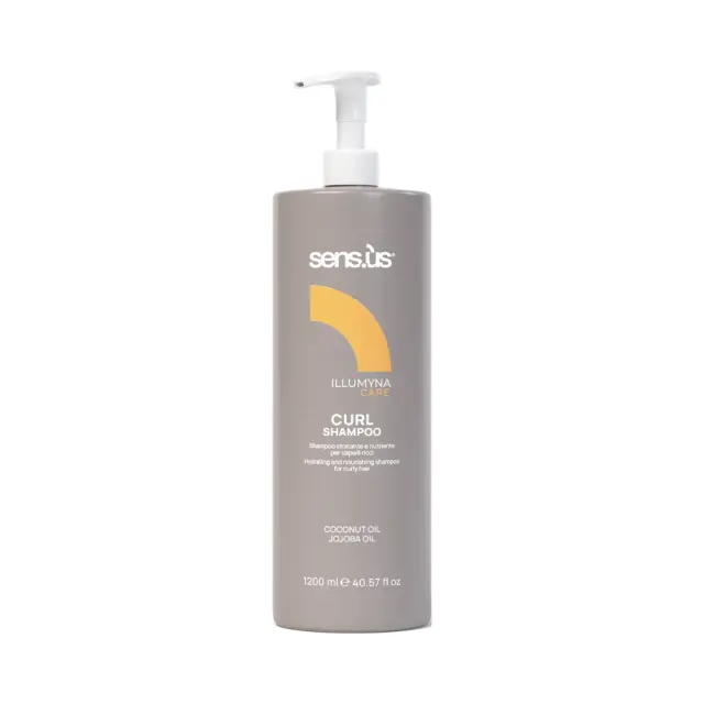 Illumyna Care Curl Shampoo 1200ml by Sensus - Σαμπουάν Φροντίδας για Σγουρά και Σπαστά Μαλλιά