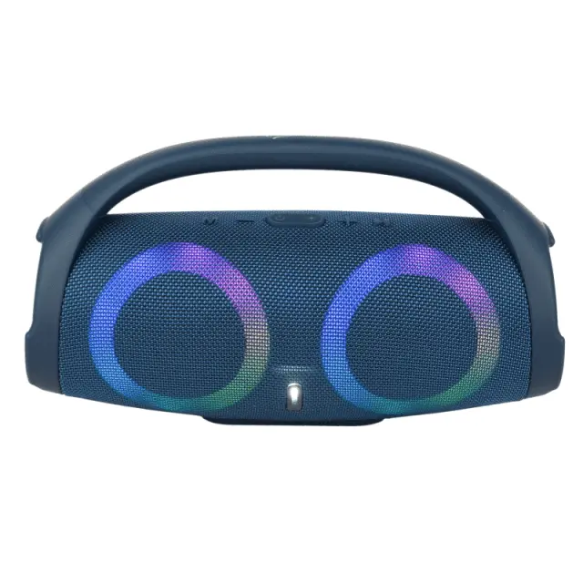 V-TONE BWS205 BL speaker Bluetooth wireless portable blue battery-powered USB microSD AUX MP3 FM 2x5W 3