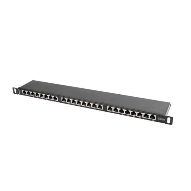 Lanberg Patch Panel 24port 0.5U 19" CAT.5E FTP Black (PPS5-0024-B)
