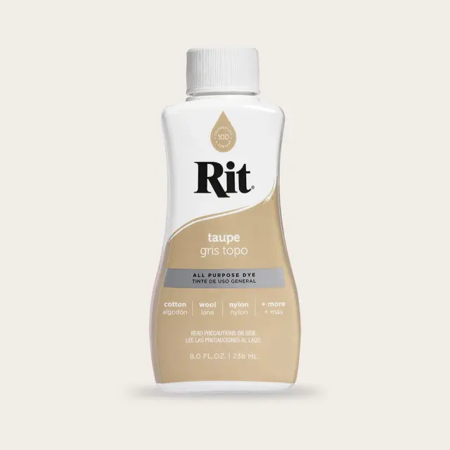 RIT DYE Liquid All-Purpose Βαφή Υφασμάτων – Taupe 236ml 2