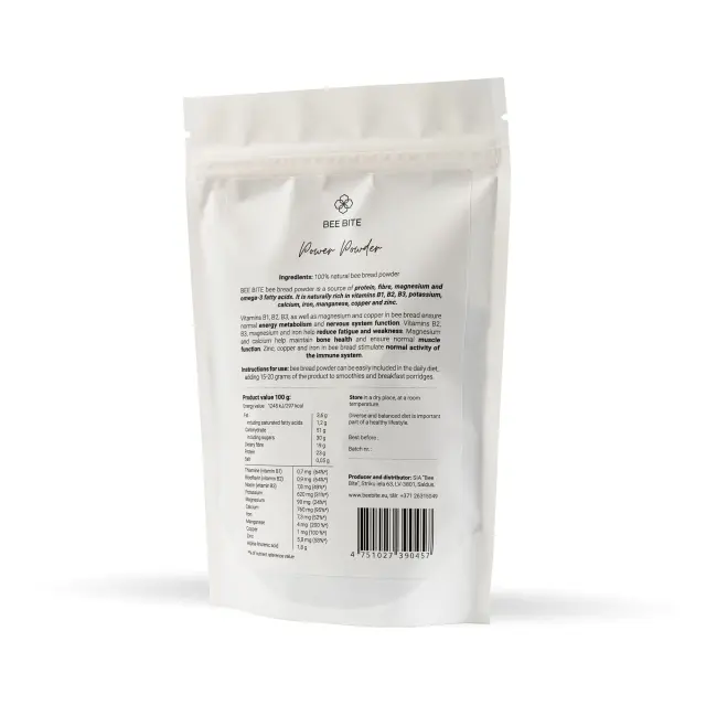 Bee bread powder 200gr 3