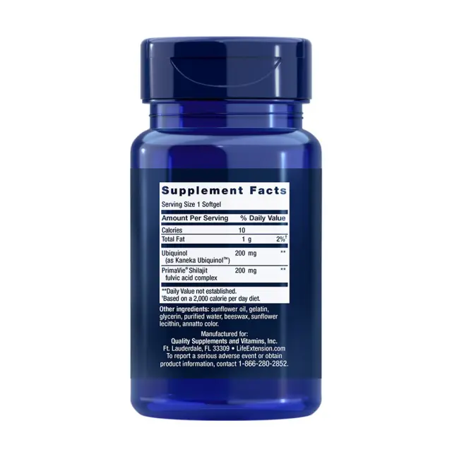 Life Extension Super Ubiquinol CoQ10 200 mg 2