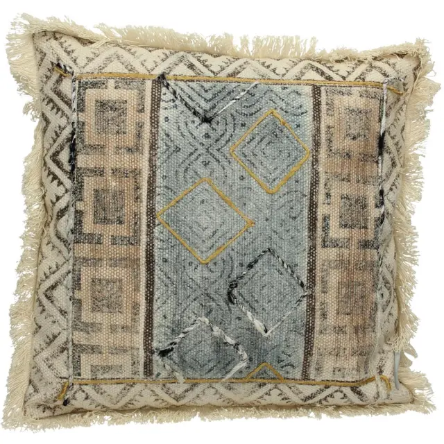 Μαξιλάρι Μπλε Βαμβακερό 45x45cm