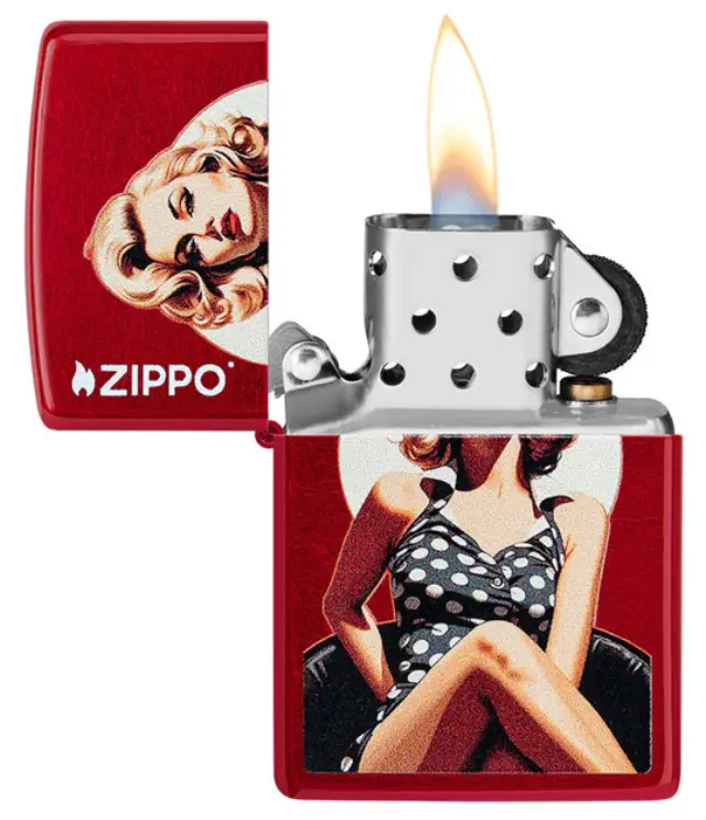 ZIPPO Αναπτήρας - 60007242 Vintage Pinup Design 2