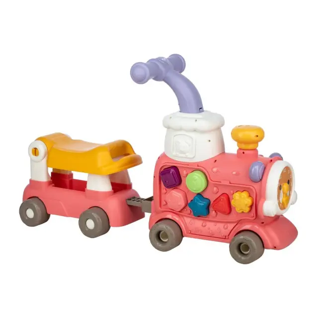 FreeON Free2Move Magic Train Τρενάκι Περπατούρα 5 σε 1 Pink 12+ Μηνών 2