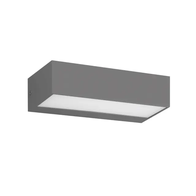 Pam Φωτιστικό Led τοίχου Up/down 9W 4000K IP65 17x4.6x8cm ανθρακί