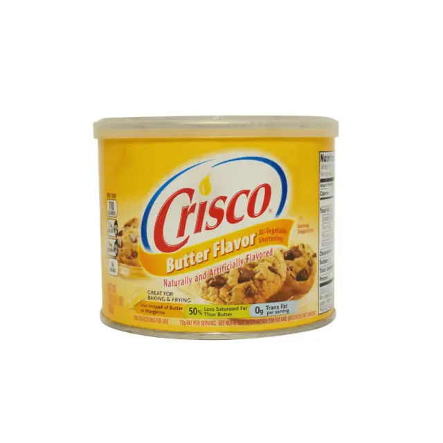Crisco Butter Flavor All Vegetable Shortening 453gr ΧΓ