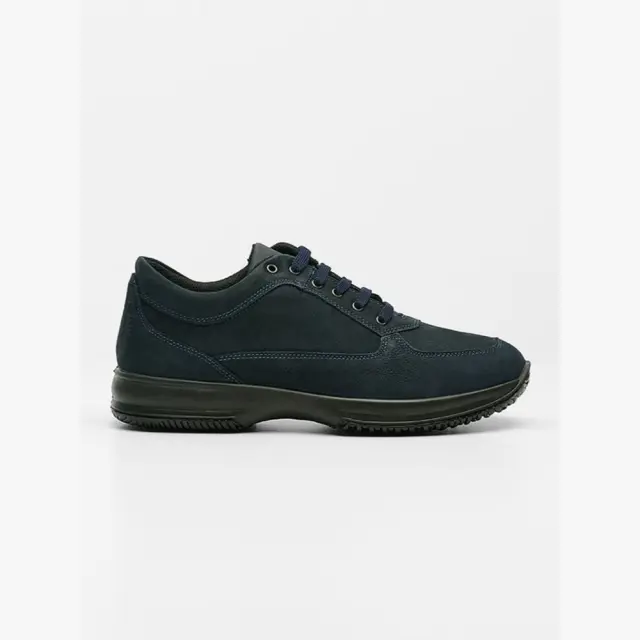 Imac Sneakers Ανδρικό δέρμα Nubuck Μπλέ IMA/651610 D/BLUE - 40