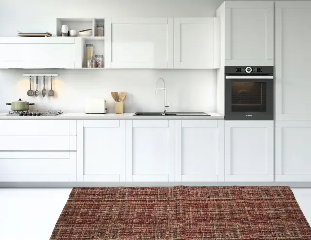 Χαλί Διαδρόμου 75X180 Αντιολισθητικό Viopros Ζιόν Multi 50% Βαμβάκι-50% Πολυέστερ