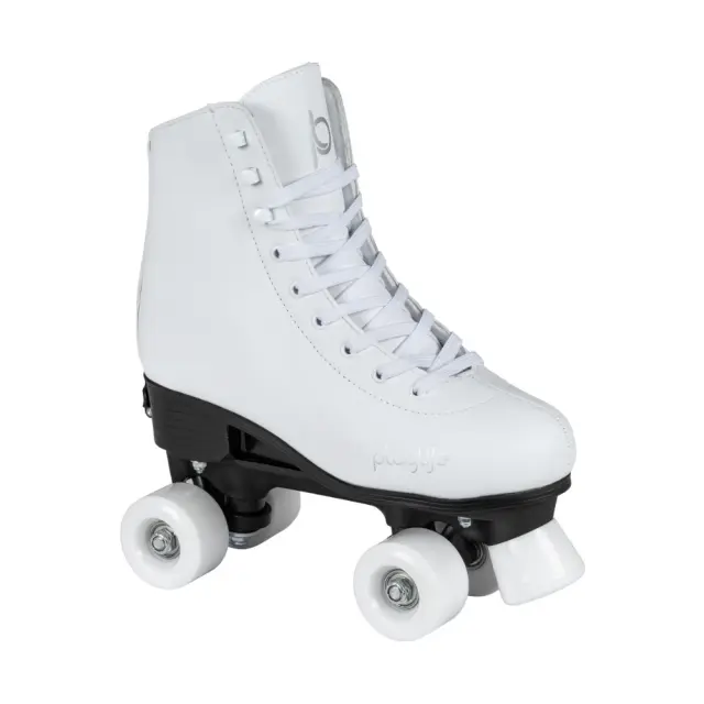 Playlife Lifestyle Classic White ADJ - Ρυθμιζόμενου Μεγέθους Quad Roller Skates - 39-42 2
