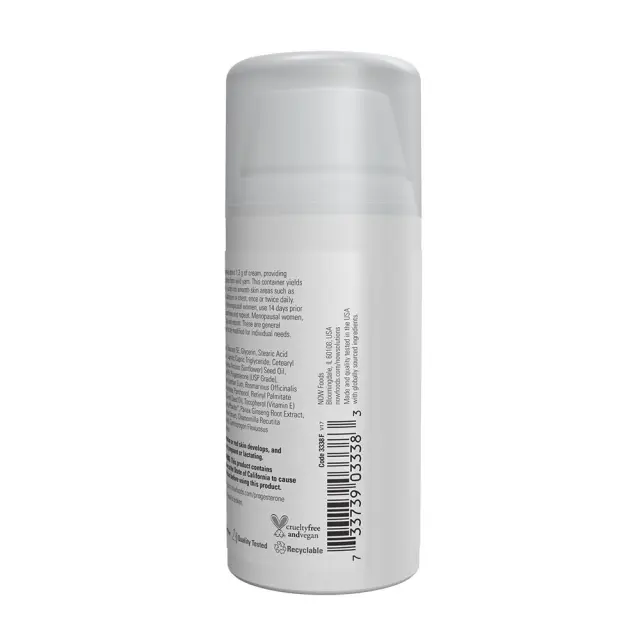 Now Foods Progesterone from Wild Yam Balancing Skin Cream 3