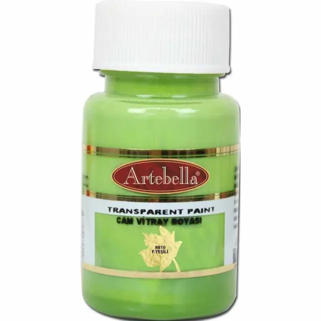 Artebella Διάφανο Σμάλτο Stained Glass - 8810 Pistachio Green - 50ml