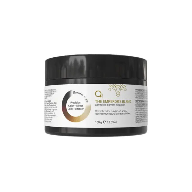 Precision Color Remover 100g The Emperors Blend by Qure - Για την ακριβή και απαλή αφαίρεση οξειδωτικών και άμεσων χρωστικών από τα μαλλιά.