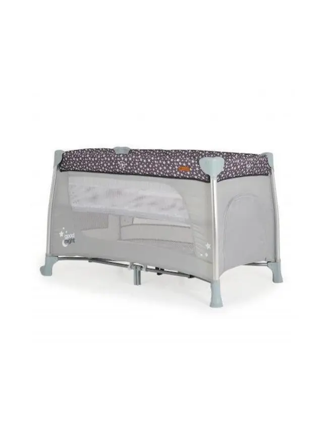 Παρκοκρέβατο 2 Επιπέδων Good Night Cangaroo Silver 3800146249090 2