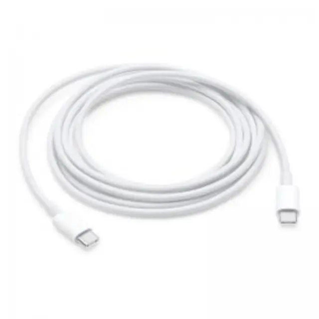 Apple Regular USB 3.1 Cable USB-C male - USB-C male Λευκό 2m (MLL82ZM/A) (APPMLL82ZM/A) 3