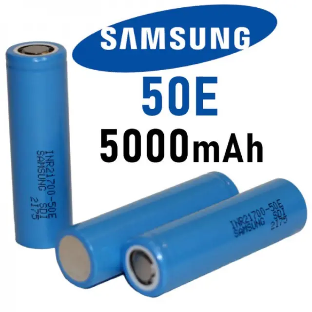 Samsung 50E 21700 10A 5000mah 2