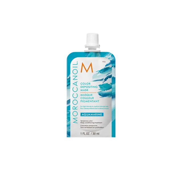 Moroccanoil Color Depositing Mask Aquamarine 30ml