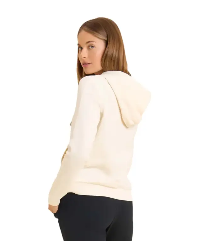 Freddy - Γυναικεία Ζακέτα Φούτερ zip hoodie with logoed band F25WCRS2-W50 Λευκό - L 2