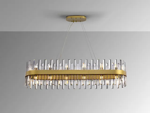 Grace 364874 – Φωτιστικό Οροφής GRACE Oval 28xG9 LED Χρυσό