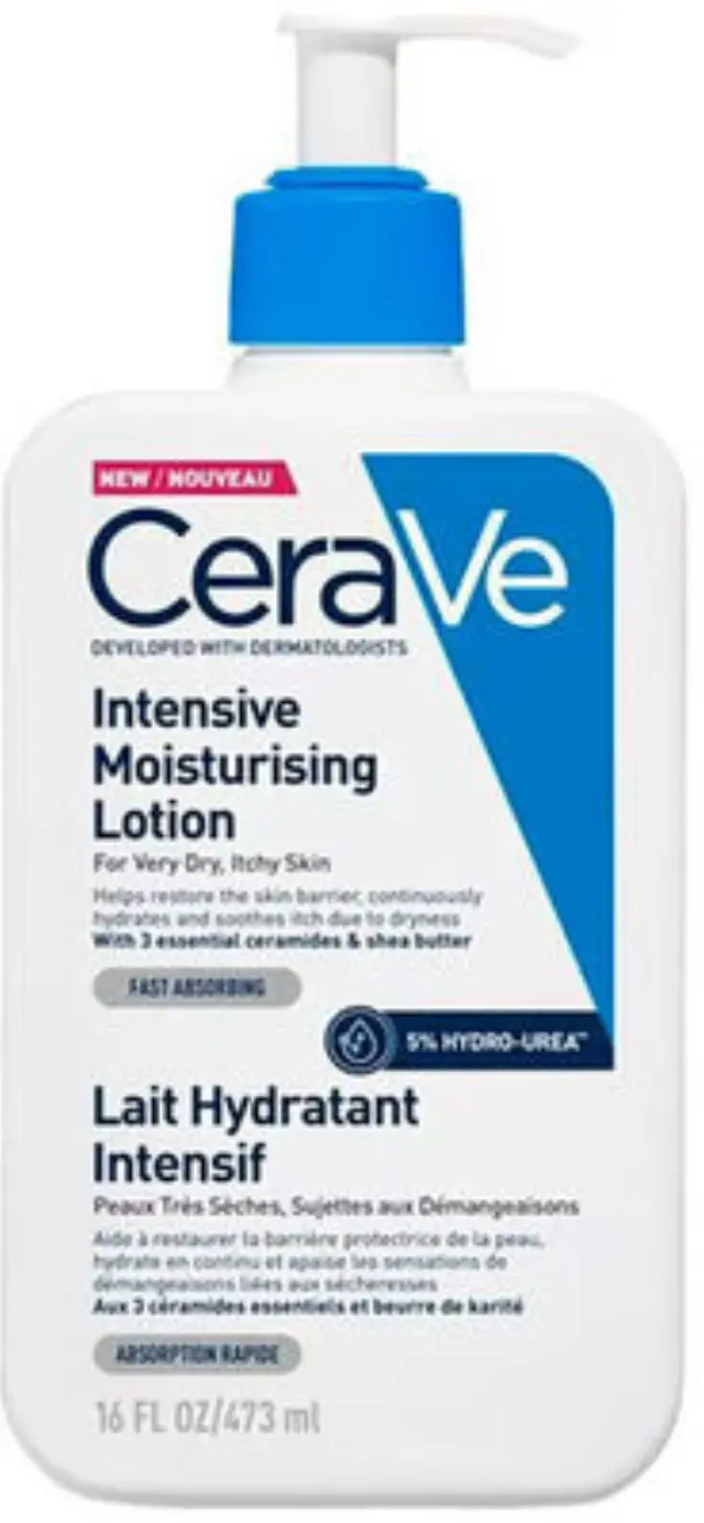 CeraVe Intensive Moisturising Ενυδατική Lotion Σώματος με Ουρία για Ξηρές/Πολύ Ξηρές & Ευαίσθητες Επιδερμίδες 473ml