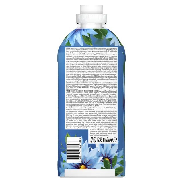 Lenor μαλακτικό ρούχων συμπυκνωμένο ocean breeze 1239 ml 59μεζ 2