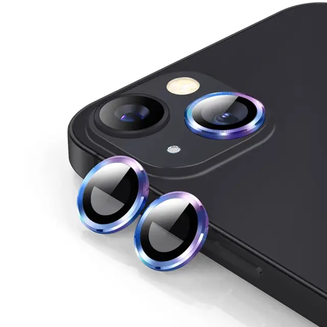 Enkay® Cam Rings για iPhone 15/15 Plus-Multicolor