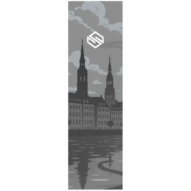 Striker Freestyle Scooter Griptape - City Skyline Mono