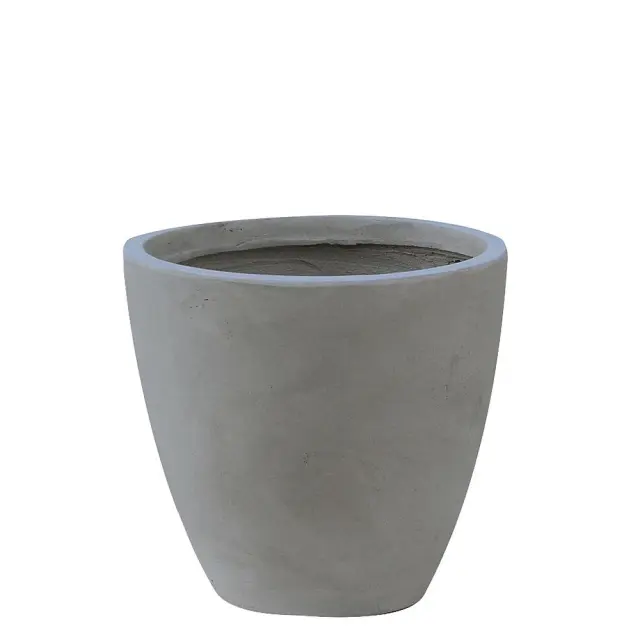 Γλάστρα Γκρι Τσιμέντο Φ44x37cm