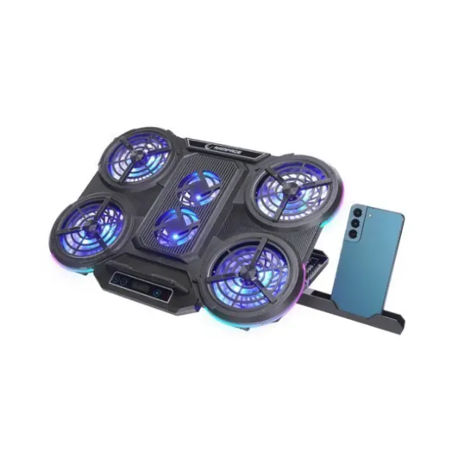 Rampage Laptop Cooling Pad Prote R6 Black (PROTE R6)