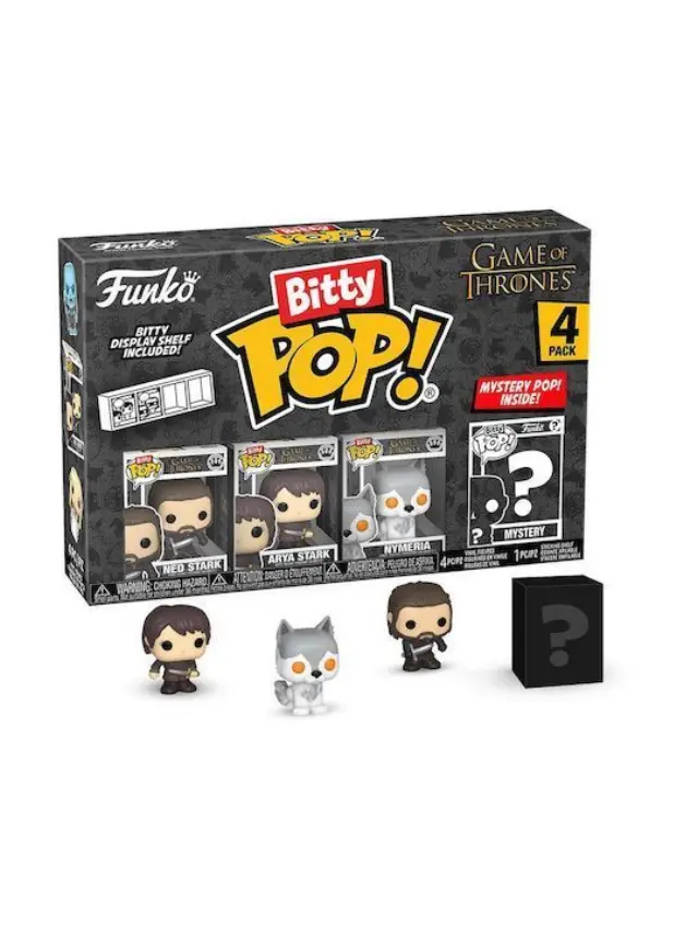 Funko POP! Bitty 4-Pack: Game of Thrones - Ned Stark Vinyl Figures