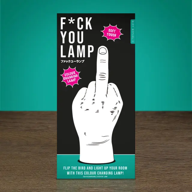 Φωτιστικό F*ck You Lamp 18678 2