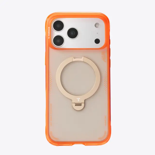 Torras Ostand Q3 Air, horizon orange - iPhone 17 Pro Max 3