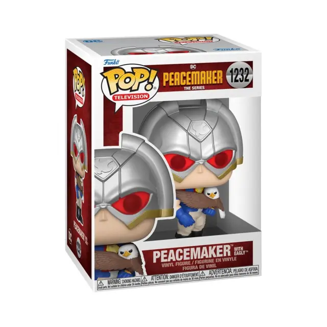 Funko POP! Φιγούρα Βινυλίου Television: DC Peacemaker the Series - Peacemaker with Eagly #1232 Vinyl Figure 2