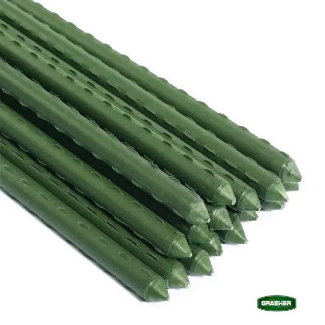 Grasher Βέργα Στήριξης Φυτών 1,6cmx2,10cm από Μέταλλο με Πλαστική Επένδυση / 101217 2