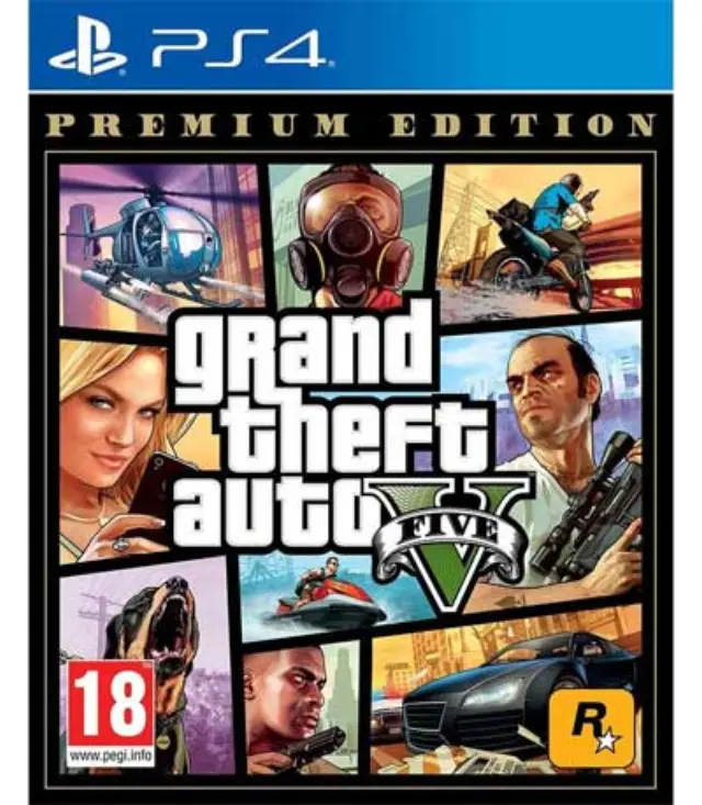 Grand Theft Auto(GTA) V Premium Edition PS4 NEW