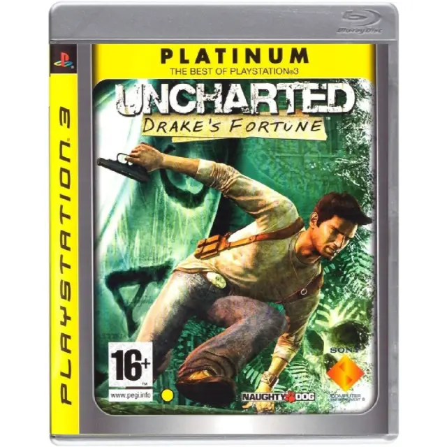 PS3 USED Uncharted: Drake s Fortune Platinum Edition