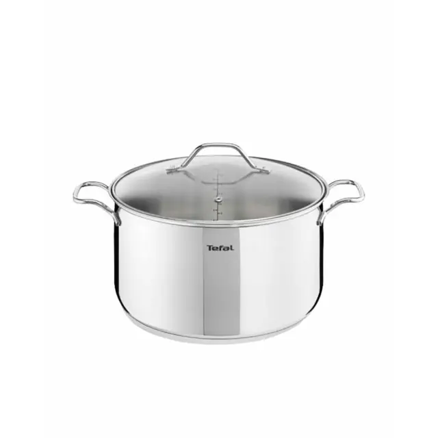 Tefal Intuition Βαθιά Ανοξείδωτη Κατσαρόλα 6lt / 26cm B86463