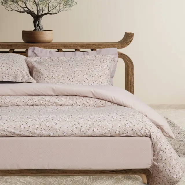 Σετ Παπλωματοθήκη Υπέρδιπλη 3 Τεμαχίων Das Home 5434 Taupe 220x240