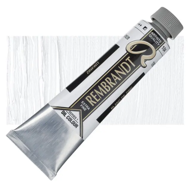 Λάδι Talens Rembrandt - 104 Zinc White - 40ml