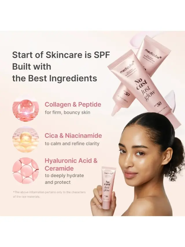 Medicube Collagen Glow Sunscreen 50ml - Αντηλιακό λάμψης με κολλαγόνο 3