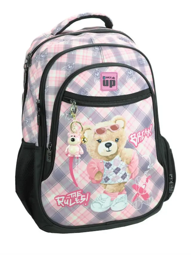 Τσάντα Πλάτης Δημοτικού BMU Scotch Bear / 357-43031 (Back Me Up)