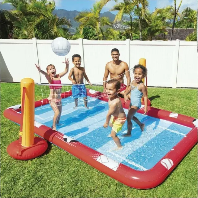 Intex 57147 Action Sports Play Center Παιδική Πισίνα Φουσκωτή 325x267x102εκ. 2