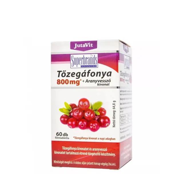 JutaVit Cranberry 800 mg + Goldenrod Extract 60 Tablets