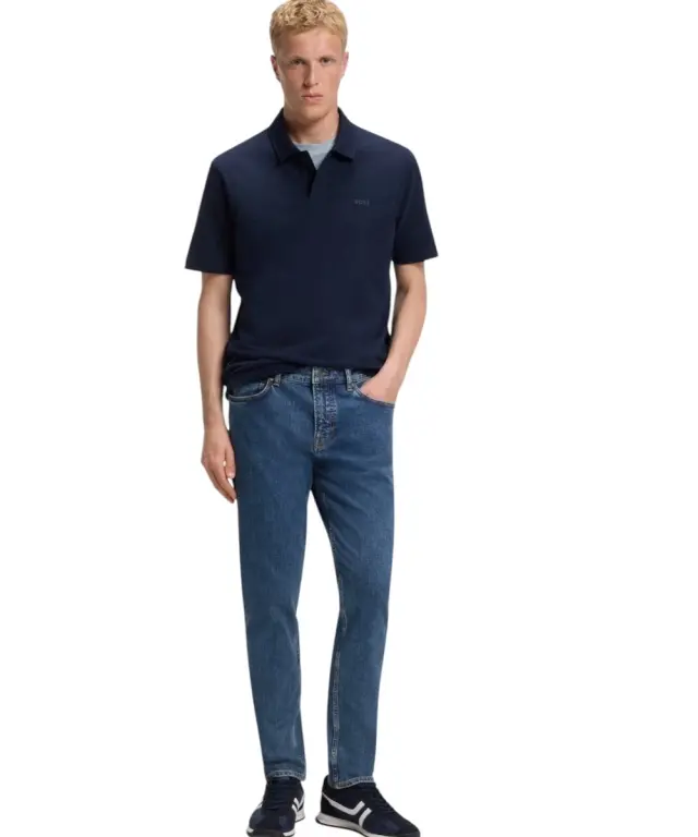 Hugo Boss - Ανδρικό Παντελόνι Τζιν Onyx Bo Tapered Fit 50566052-433 Μπλε 2