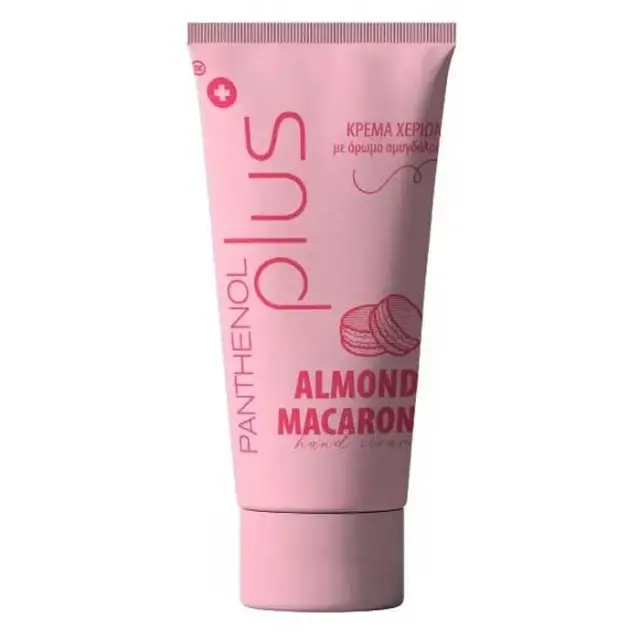 Panthenol Plus Almond Macaron Hand Cream Κρέμα Χεριών με Προβιταμίνη Β5 & Άρωμα Αμυγδάλου, 30ml