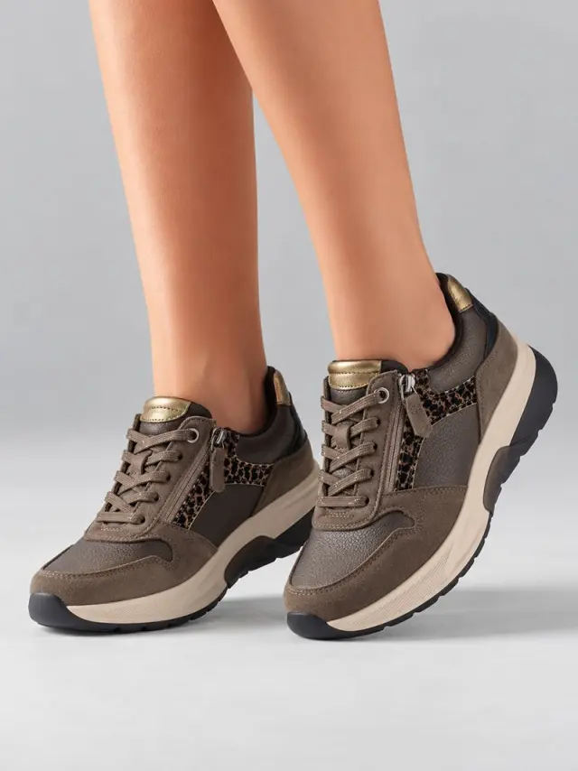 Gabor Sneakers Γυναικείο δέρμα/δέρμα Nubuck Μπρονζέ GAB/010501 004-BRONCE - 37 2